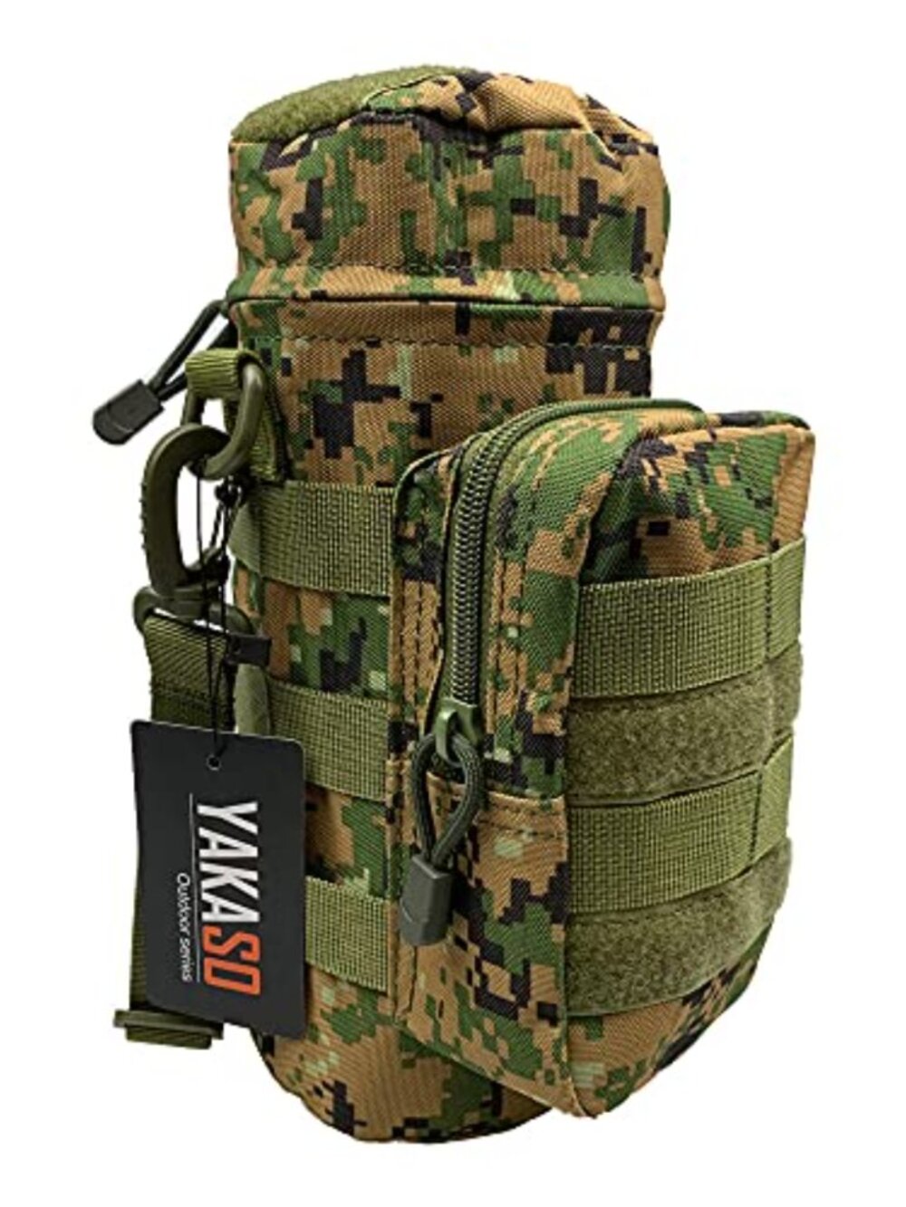 Tactical Molle Nylon Water Bottle Holder Pouch Hydration Carrier Bag